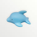 Light Up Blue Rubber Dolphin Fidget Toy
