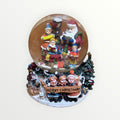 Vintage Danson Large Christmas Water Snow Globe "Merry Christmas" 5.5"H
