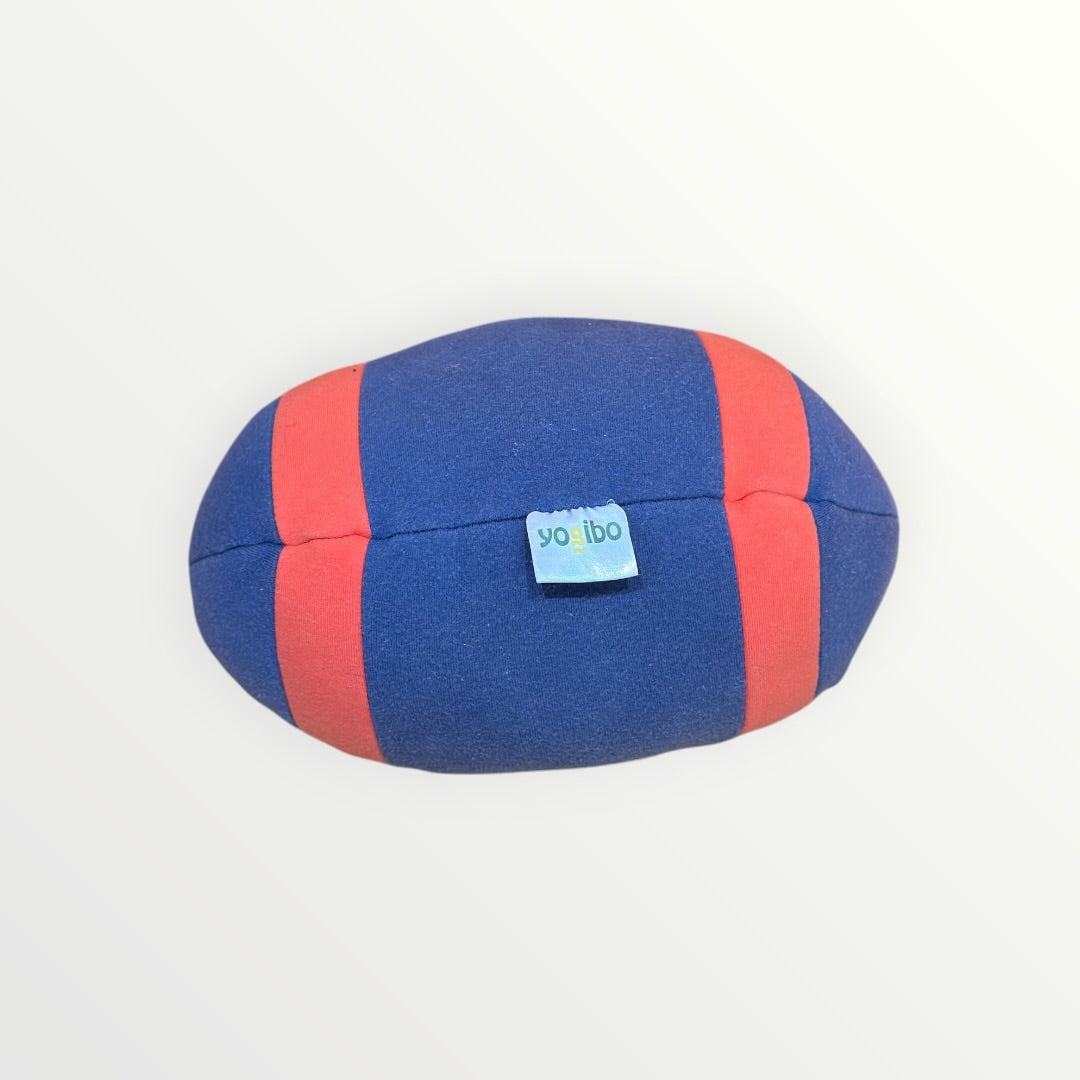Yogibo Football Navy Blue Toy Pillow 9"L