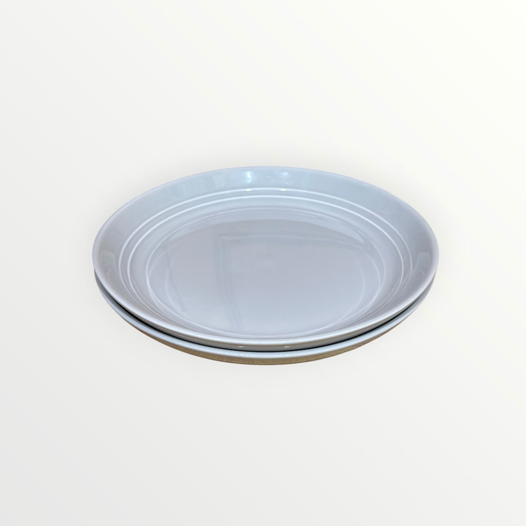 Set of 2 Stoneware Westfield Dinner Plates Gray - Threshold™ 10"D