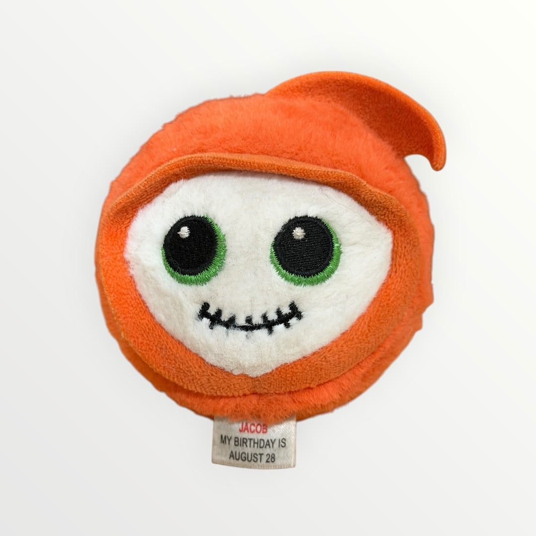 TY Beanie Bouncers - JACOB the Halloween Ghoul 4" (Birthday Aug. 28)