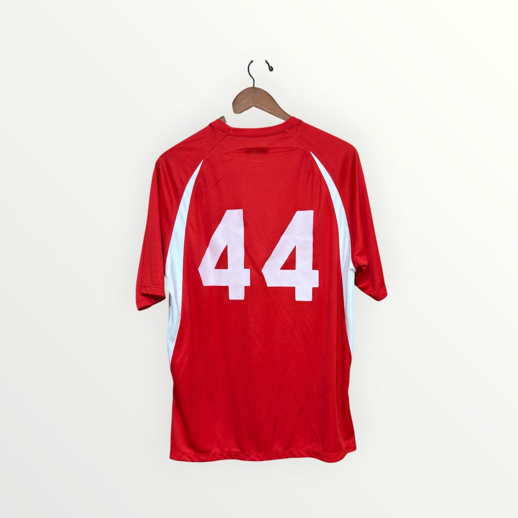 A4 Men's Cooling Performance Buzz Baseball T-Shirt Red Size: M