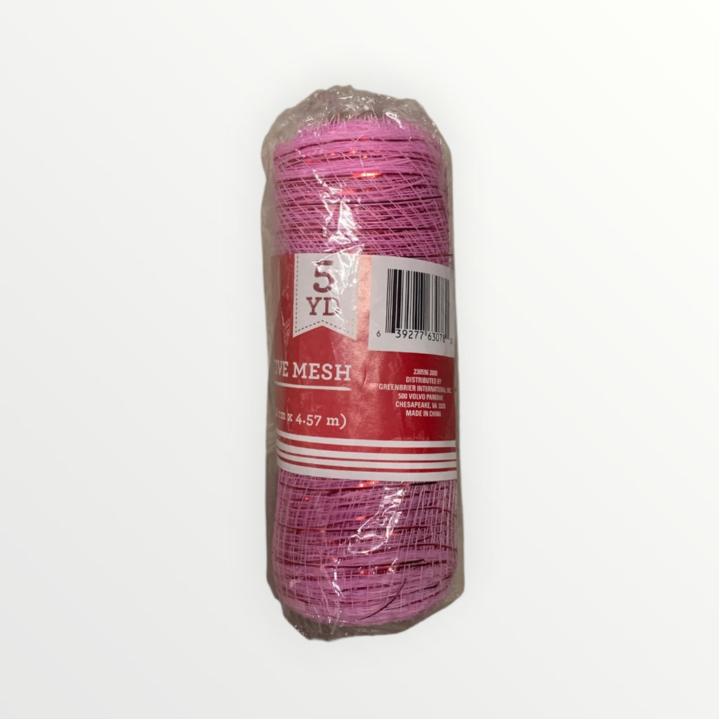 Decorative Mesh Craft Roll - 6 in x 5 yd