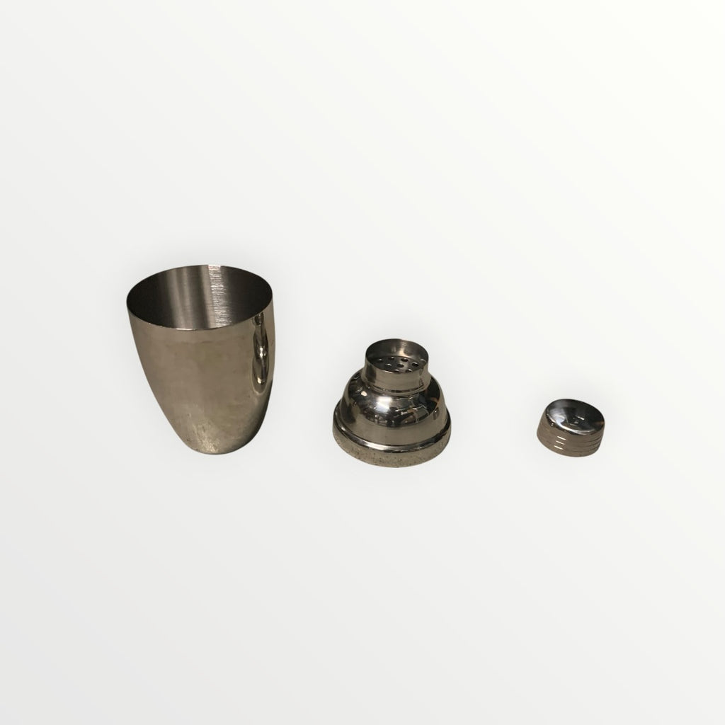 Stainless Steel Cobbler Cocktail Shaker - 6"