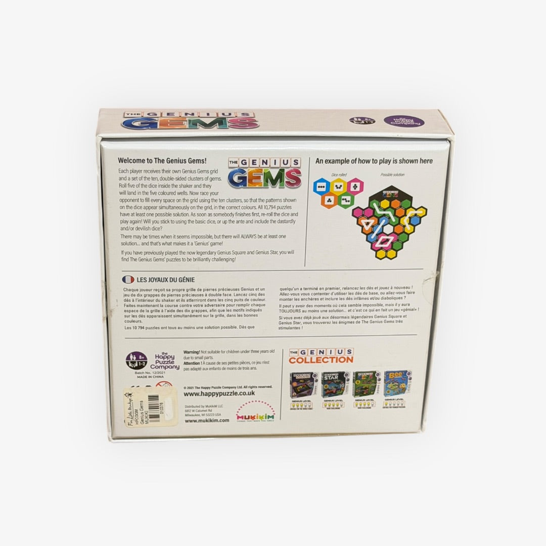 The Genius Gems Board Game