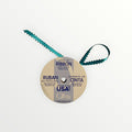 Offray Turquoise/Blue Ribbon - 6 yards (woven in the USA)