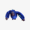 Purple Kipling Plush Monkey "Gus” Keychain 2.75"H