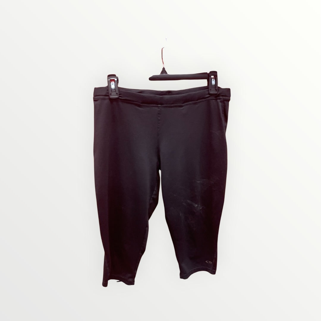 Champion Black Women's Athletic Capri/Cycling Shorts/Leggings - Size M