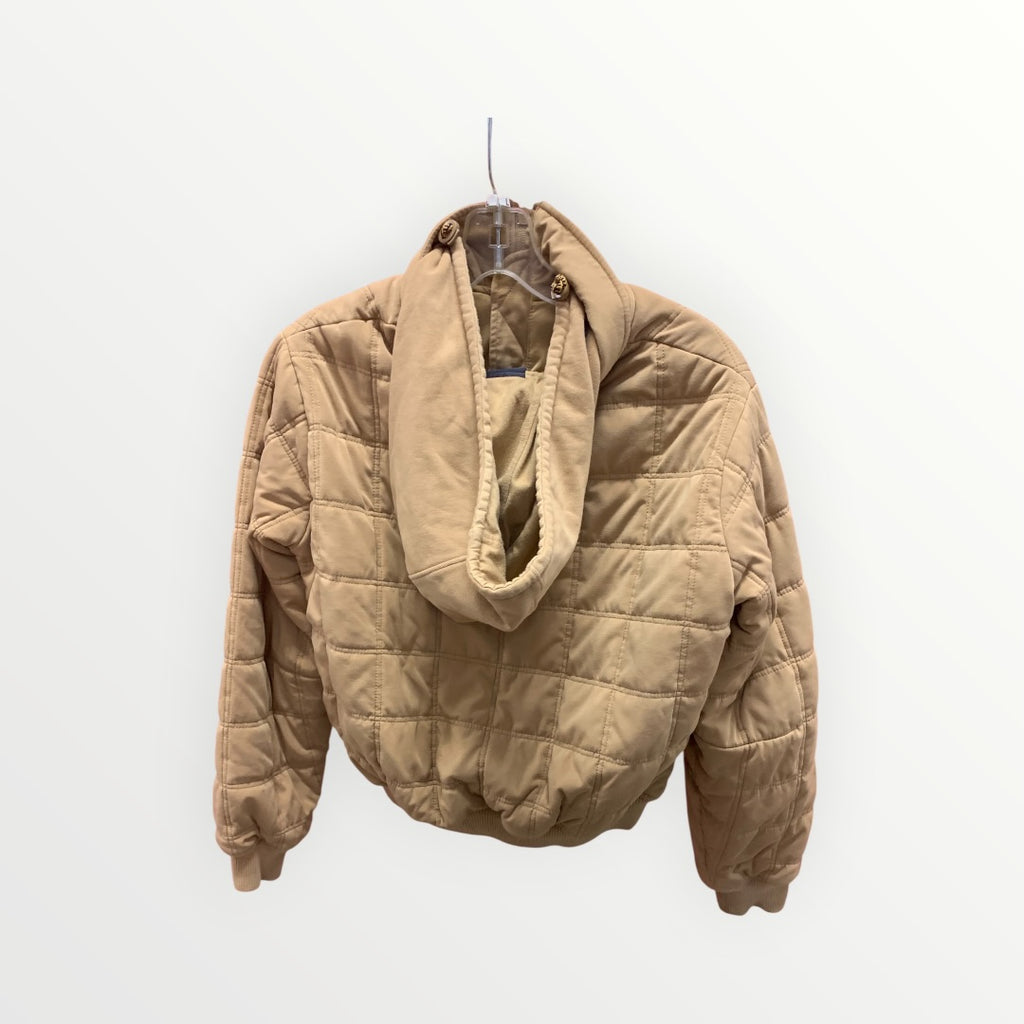 RicherPoorer Tan Quilted Bomber Jacket Size XS - * Donors & Volunteers Only *