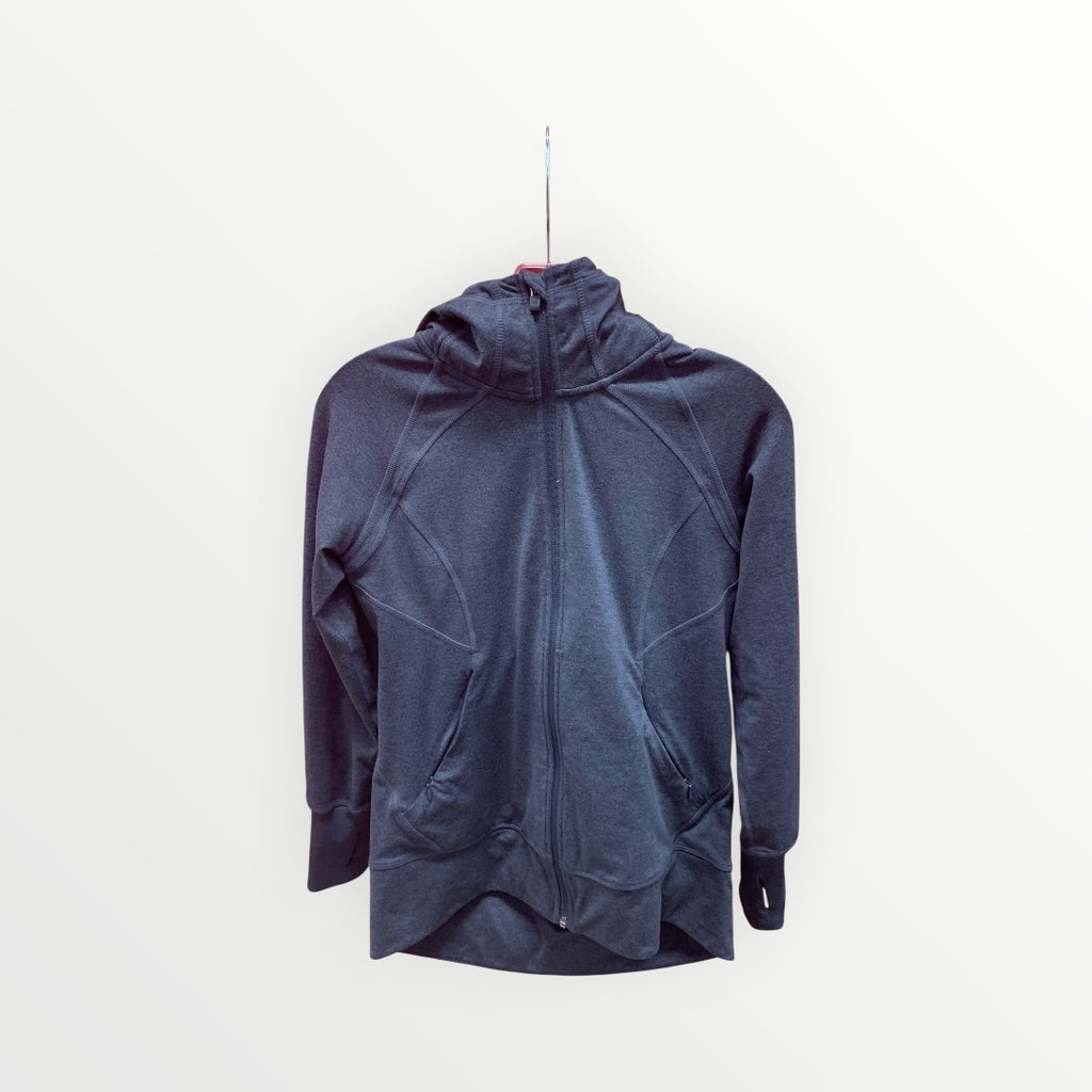 Black Eddie Bauer Women's Funnel Neck Pullover Hoodie - Size PS *Donors and Volunteers Only*
