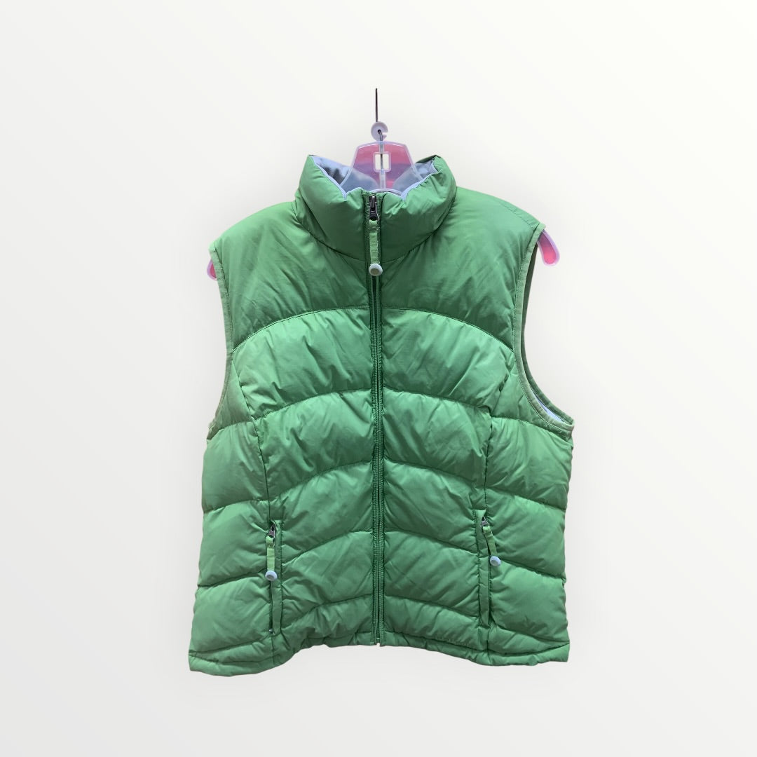 L.L.Bean Green Women's Quilted Down Puffer Vest - Size L *Donors and Volunteers Only*