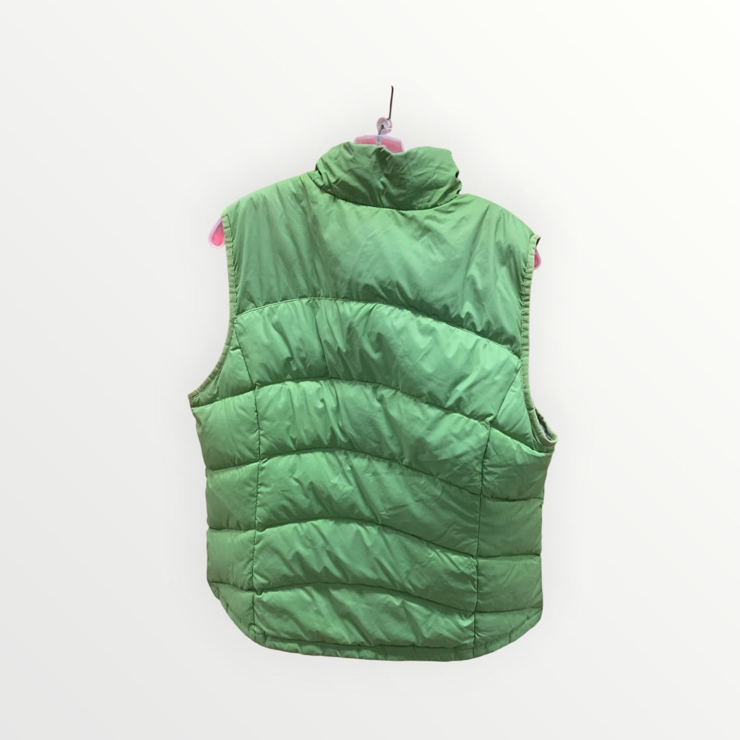 L.L.Bean Green Women's Quilted Down Puffer Vest - Size L *Donors and Volunteers Only*