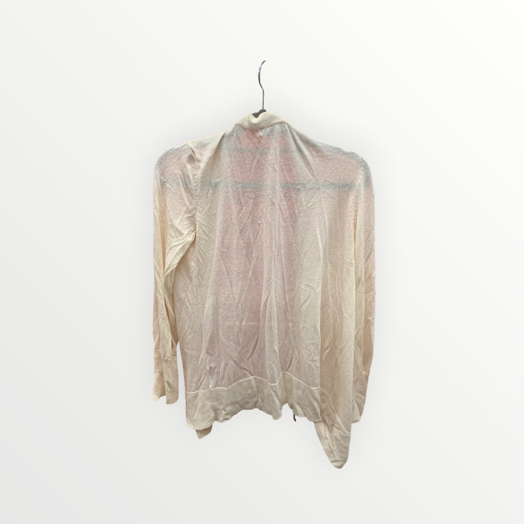Gap Lightweight Cream Open-Front Cardigan - Size S