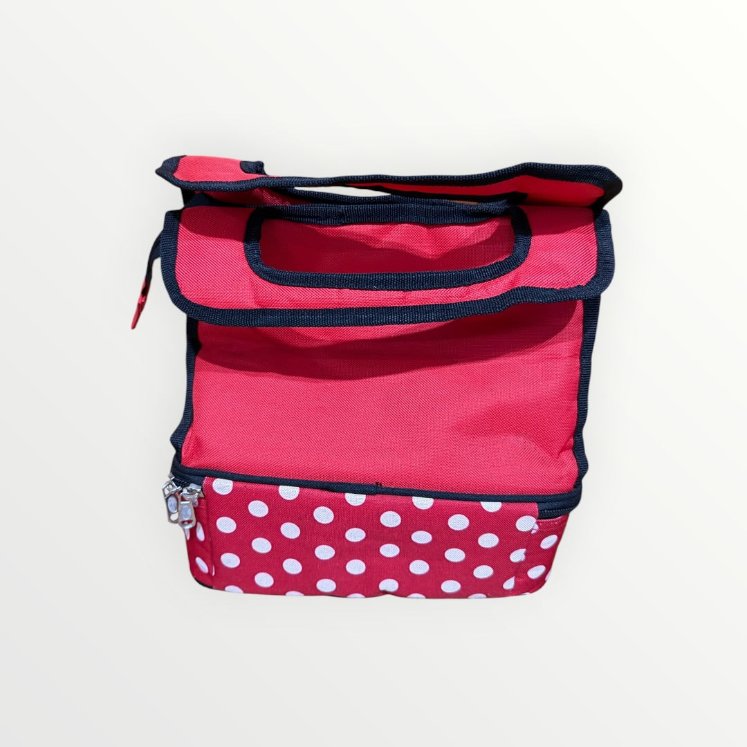 Ladybug Insulated Lunch Bag 9.5”x 12”x 6”