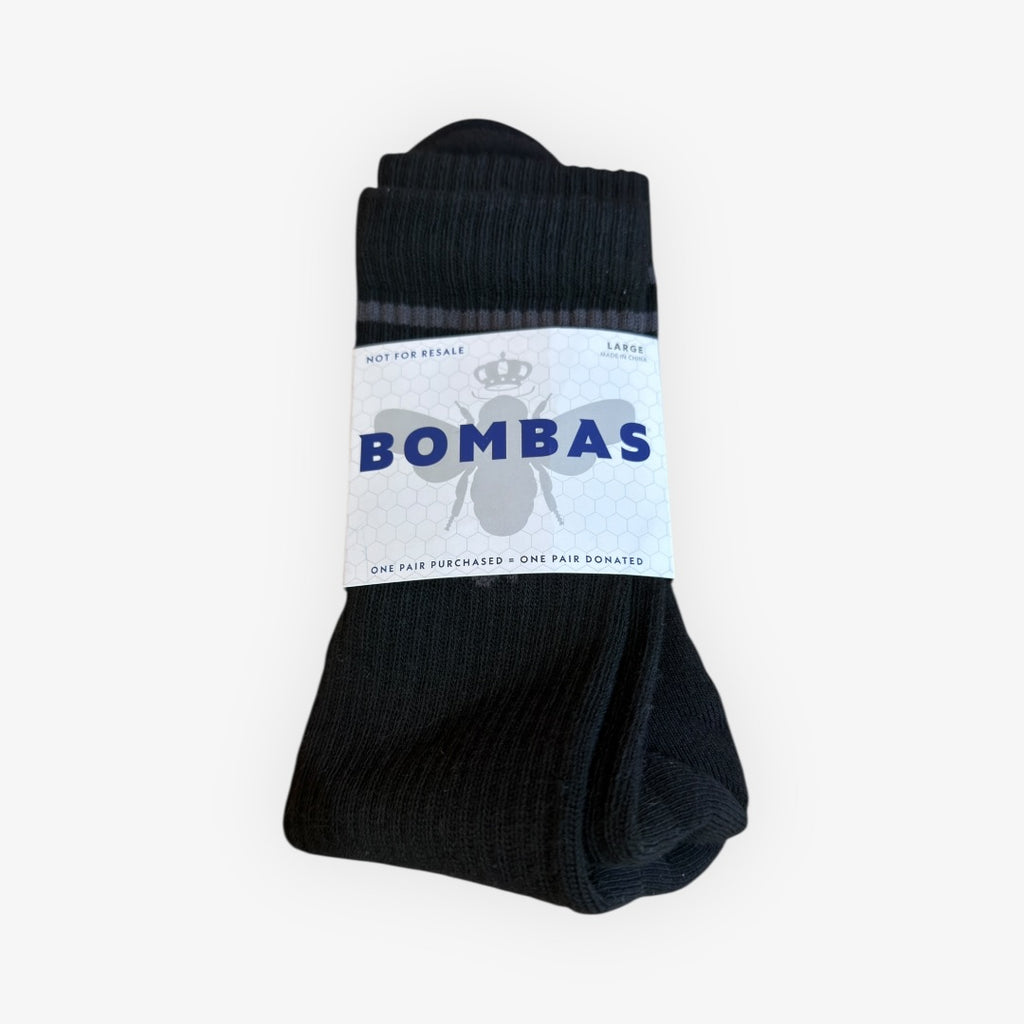 Bombas Black Socks Adult L