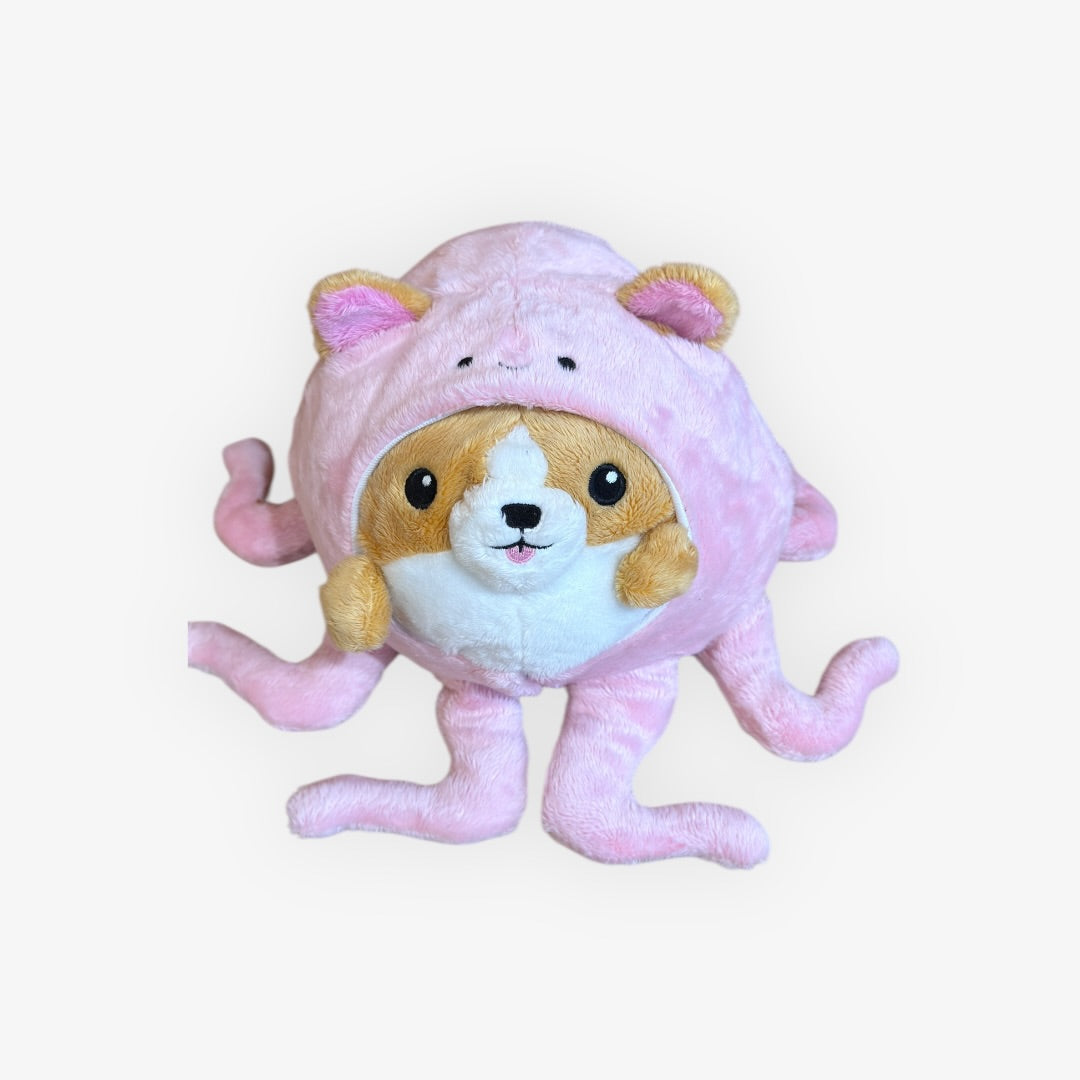 Squishable Undercover Corgi in Octopus Plush