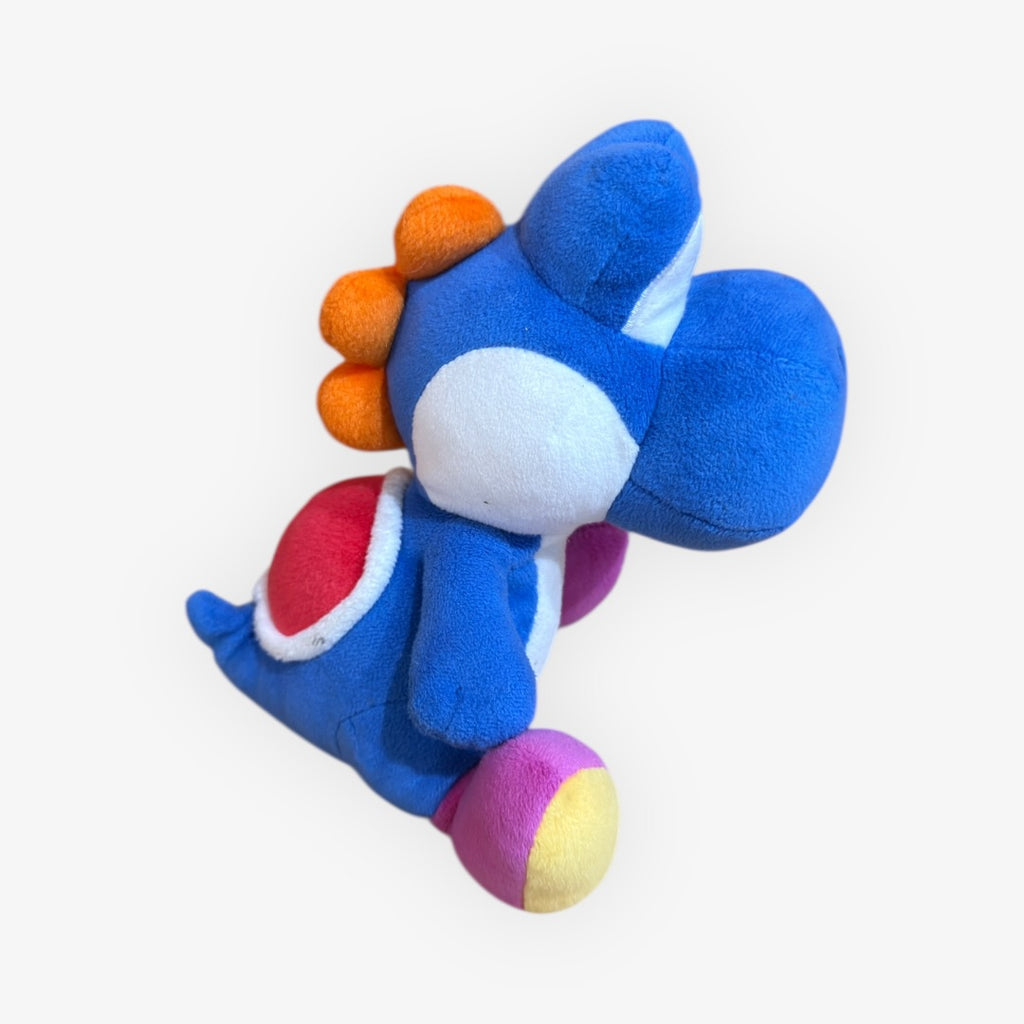 Super Mario ALL STAR COLLECTION Blue Yoshi Plush 8"