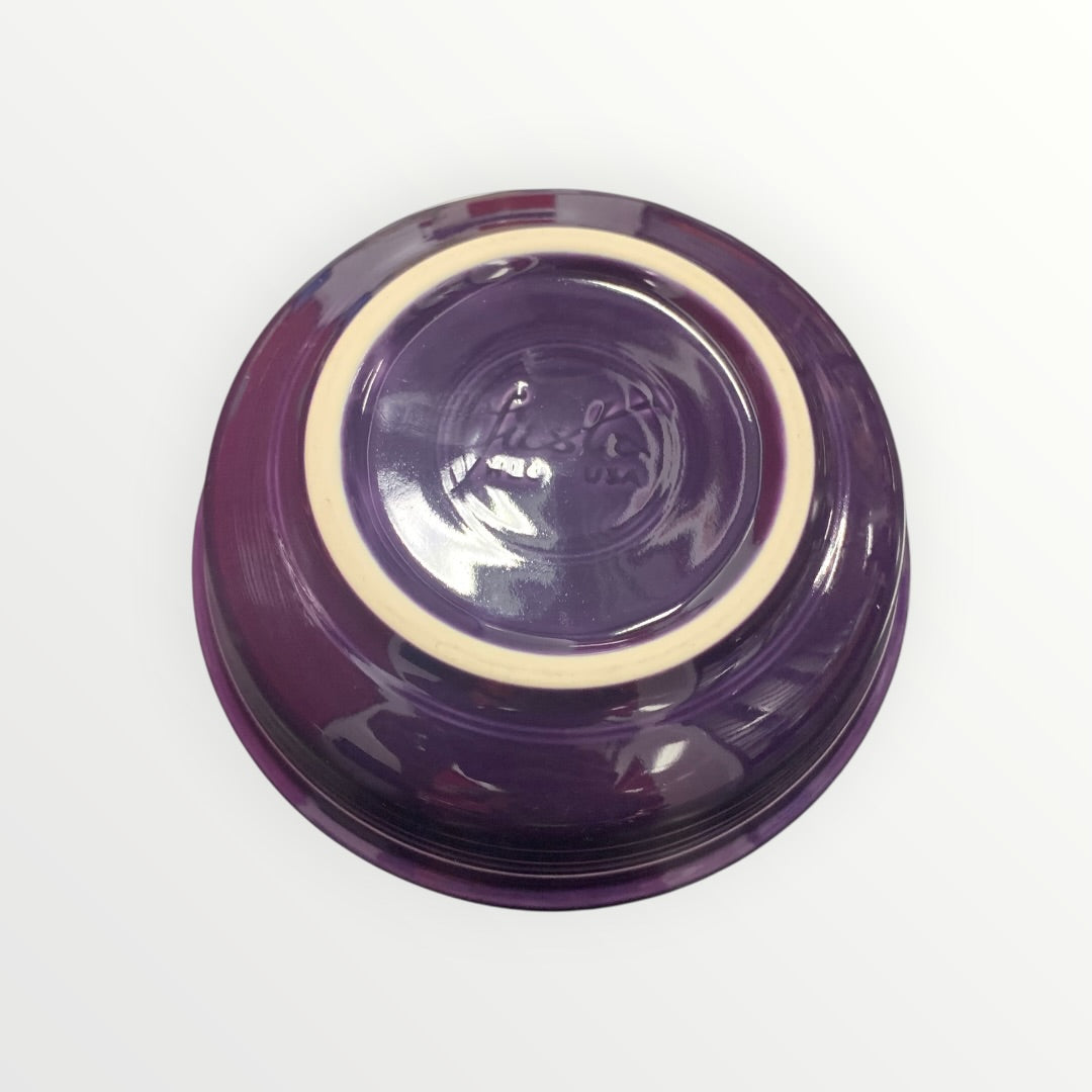 Fiesta Ceramic Cereal Bowl Plum 5.5"D
