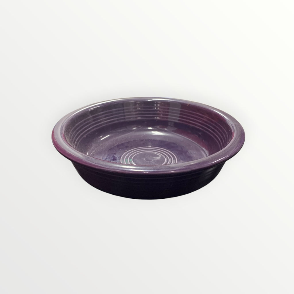 Fiesta Ceramic Coupe Soup Bowl Plum 7"D