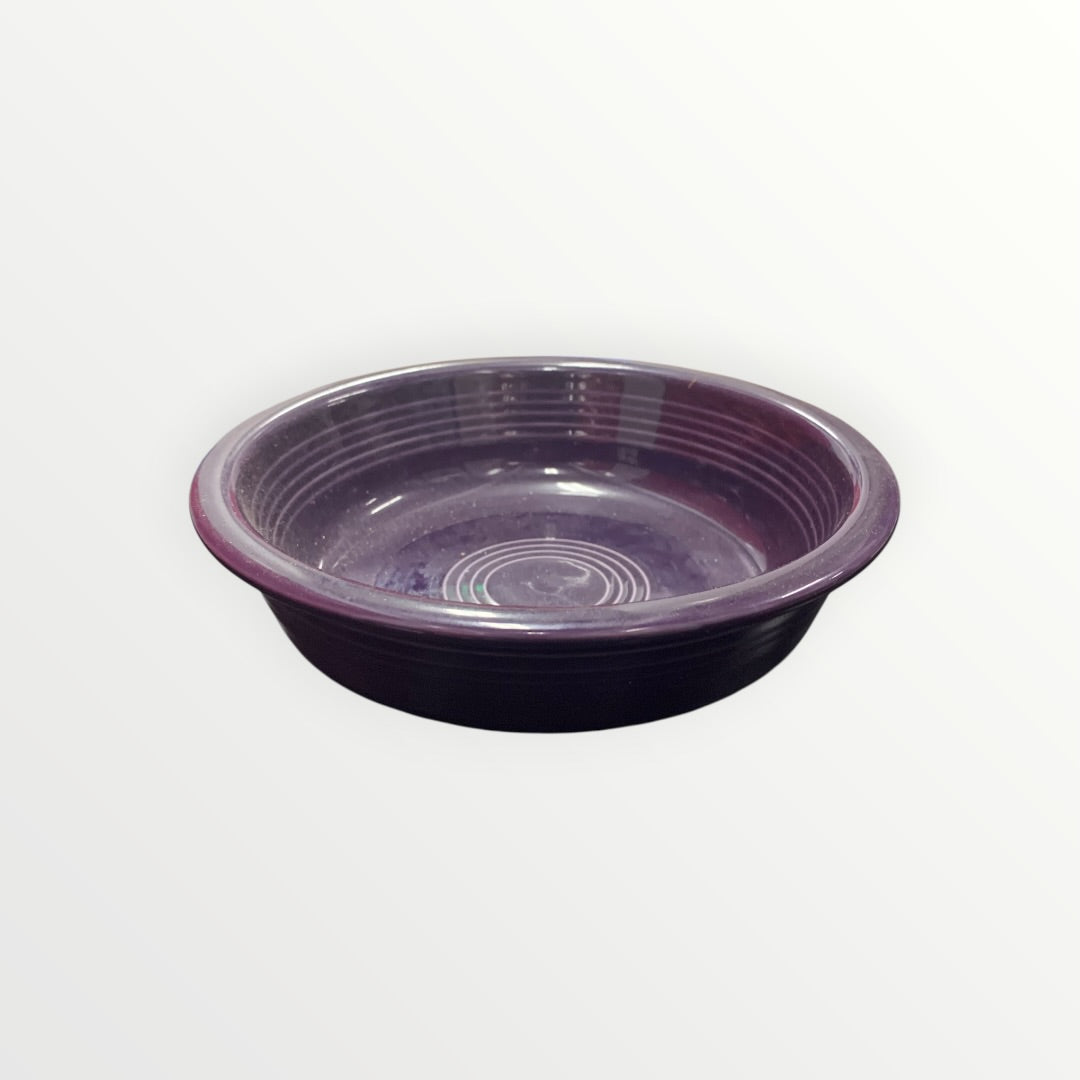Fiesta Ceramic Coupe Soup Bowl Plum 7"D