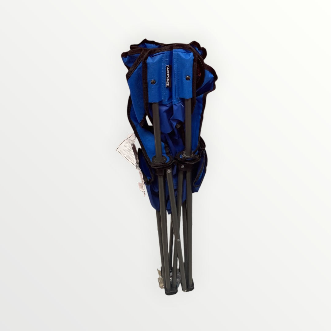 Blue Foldable Camping Chair with a Built-in Mesh Cup Holder *Volunteers Only*