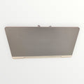 Foldable Laptop Stand for Bed, Table w/ Storage Drawer, Adjustable Gray 13" x 24"