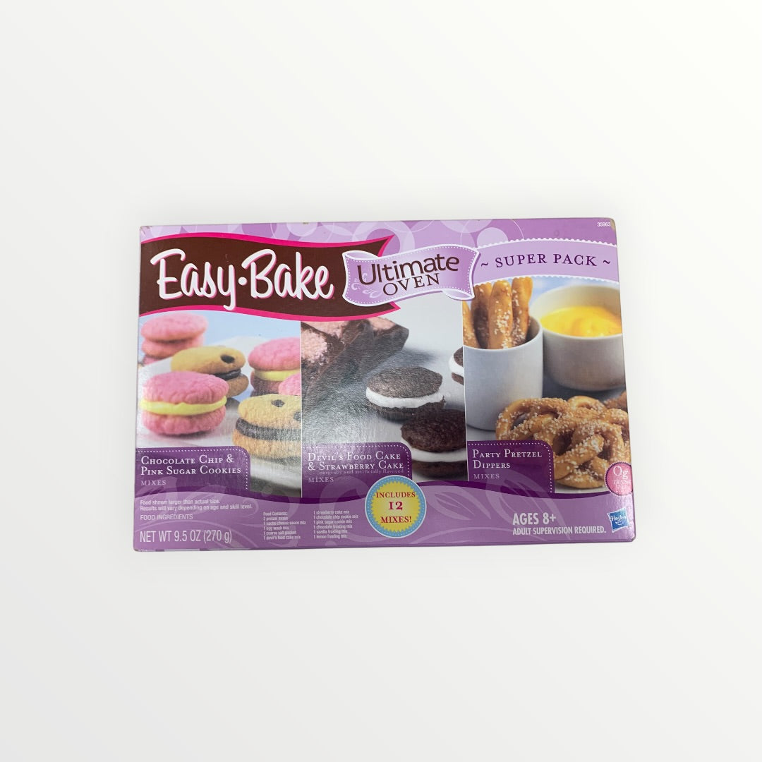 Purple Easy-Bake Ultimate Toy/Practice Oven With Pans and Purple Spatula (no Baking Mix)