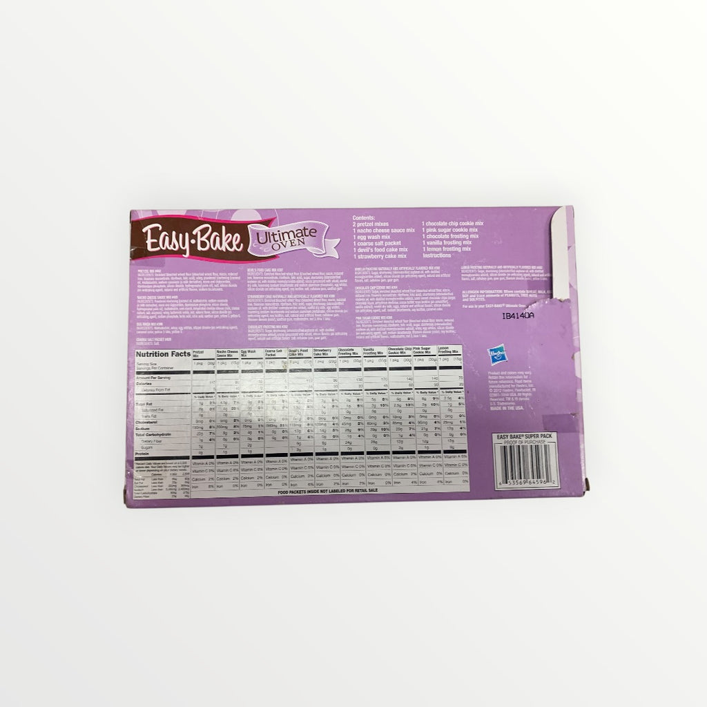 Purple Easy-Bake Ultimate Toy/Practice Oven With Pans and Purple Spatula (no Baking Mix)