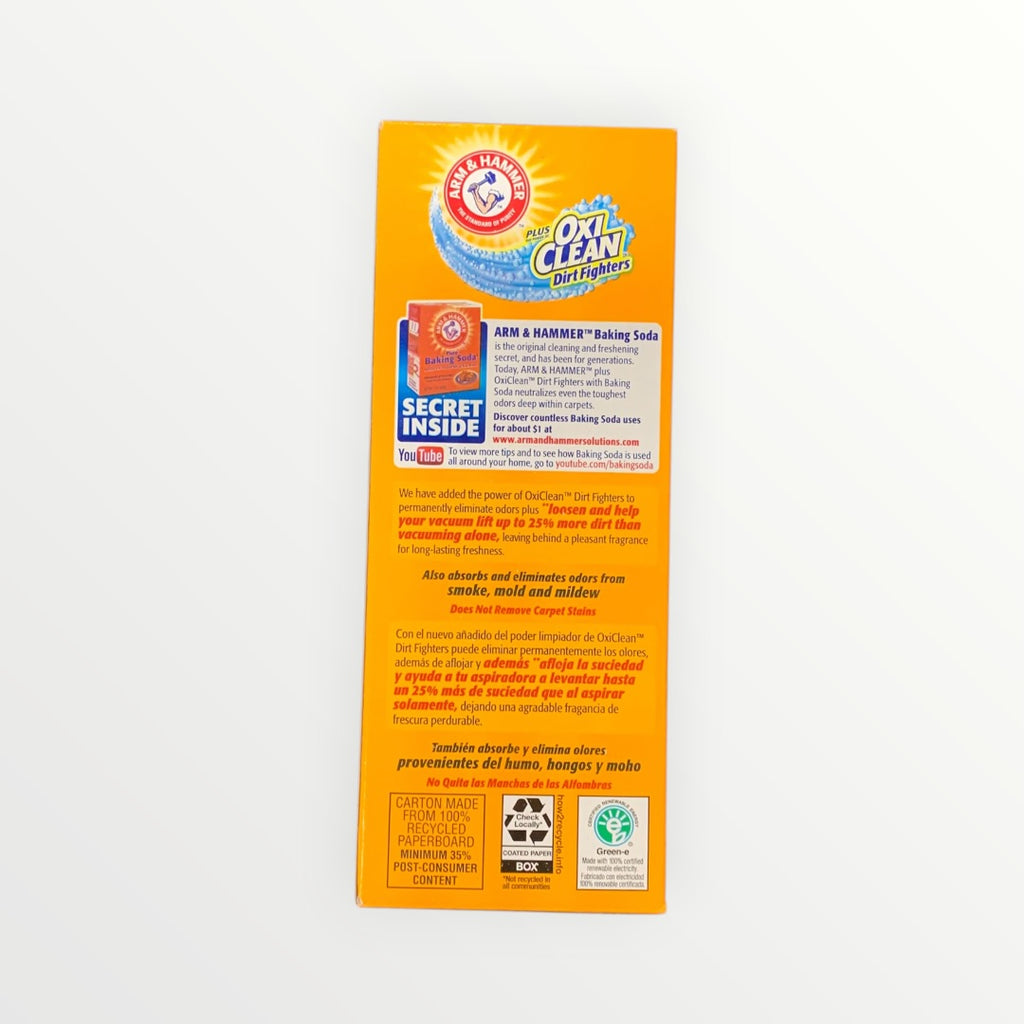 Arm & Hammer Plus OxiClean Dirt Fighters Carpet Odor Eliminator (Extra Strength)