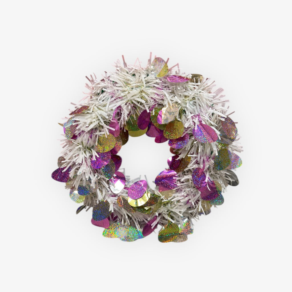 Easter Decorative Tinsel Wreath 18"D