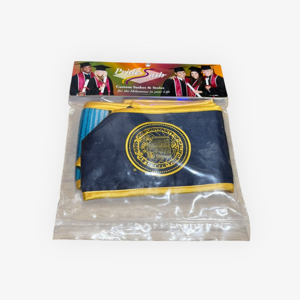 UC Berkeley Graduation Stole Design 2