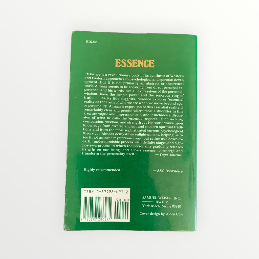 Essence: The Diamond Approach to Inner Realization by A.H. Almaas Paperback (1986)