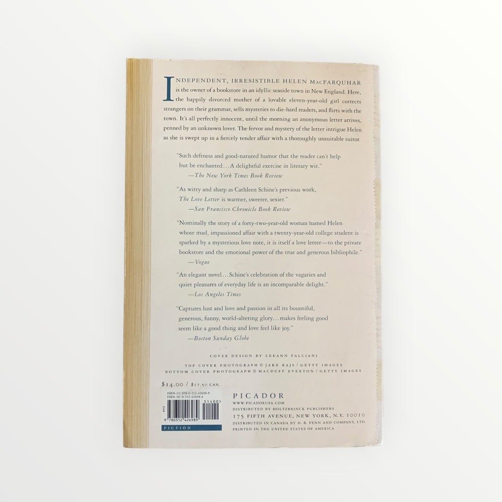 The Love Letter by Cathleen Schine Paperback Novel (1995)