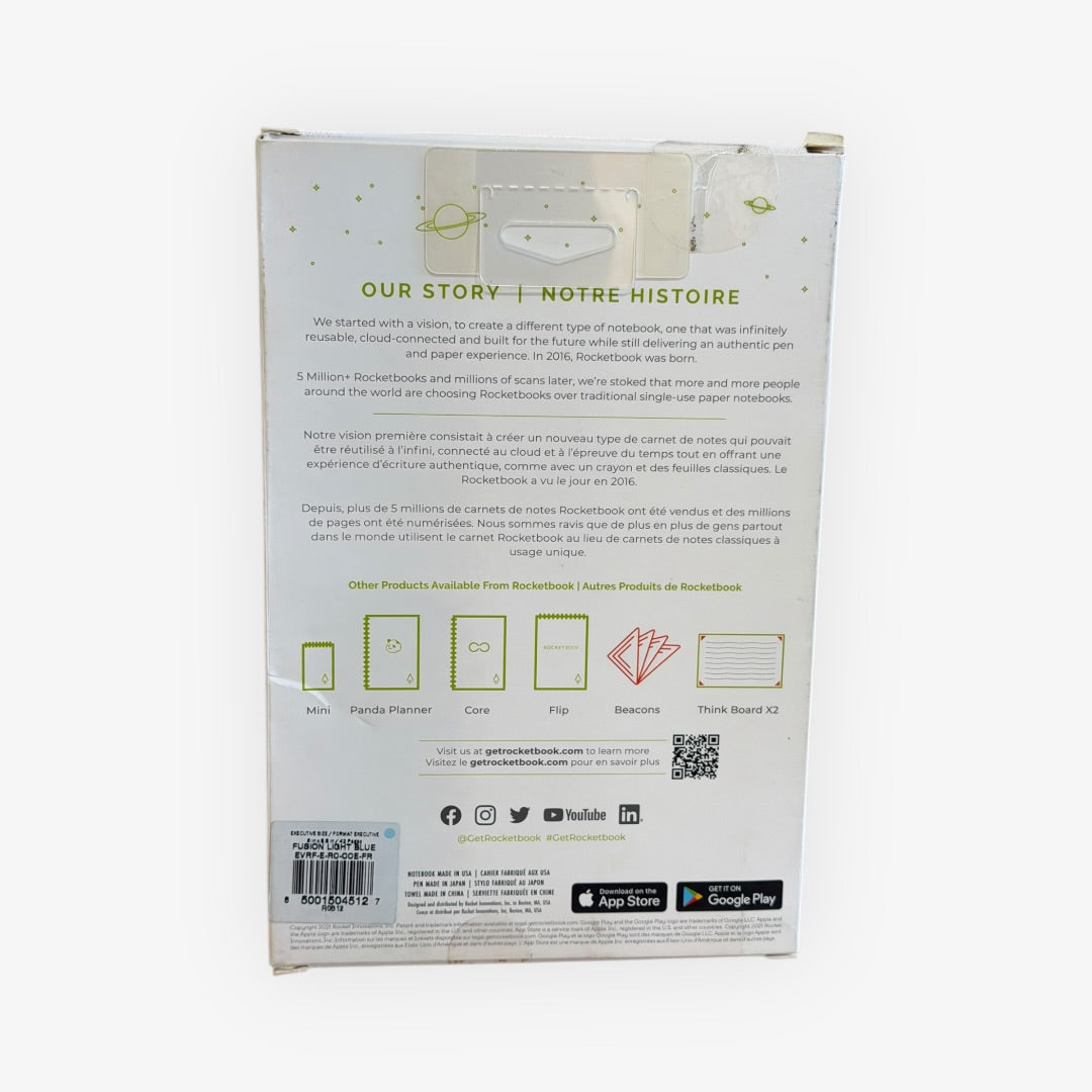 Rocketbook Fusion Smart Reusable Notebook