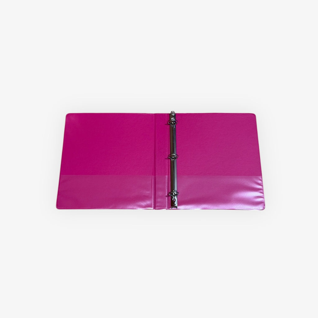 Samsill 1" Pink Binder 200 Sheets