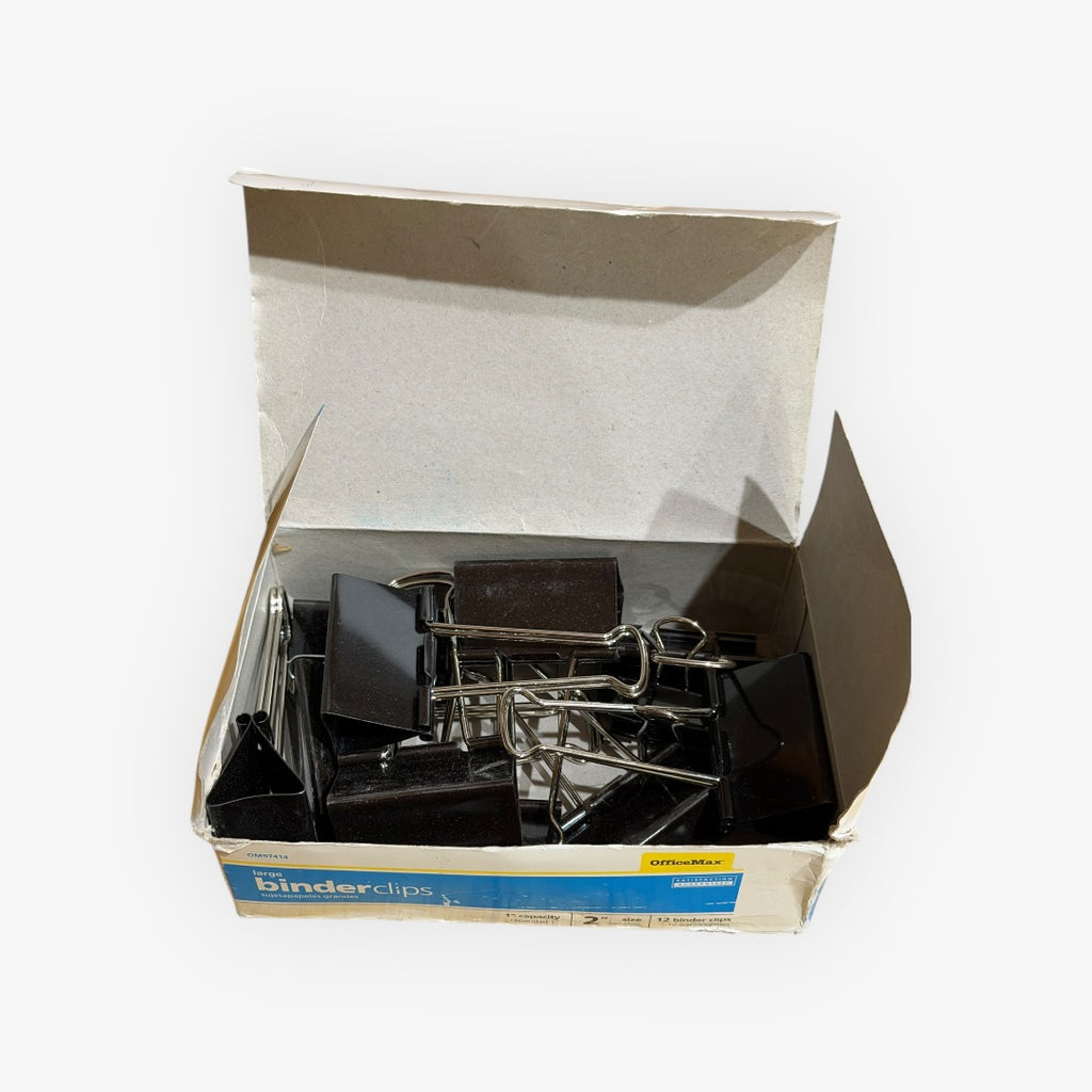 OfficeMax Large Binder Clips (12-pack)
