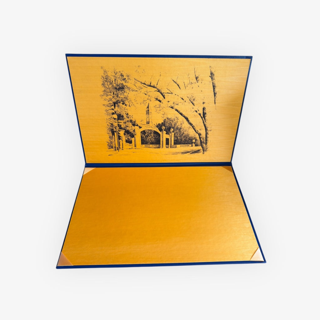 UC Berkeley Padded Diploma Cover 17" x 11.5"