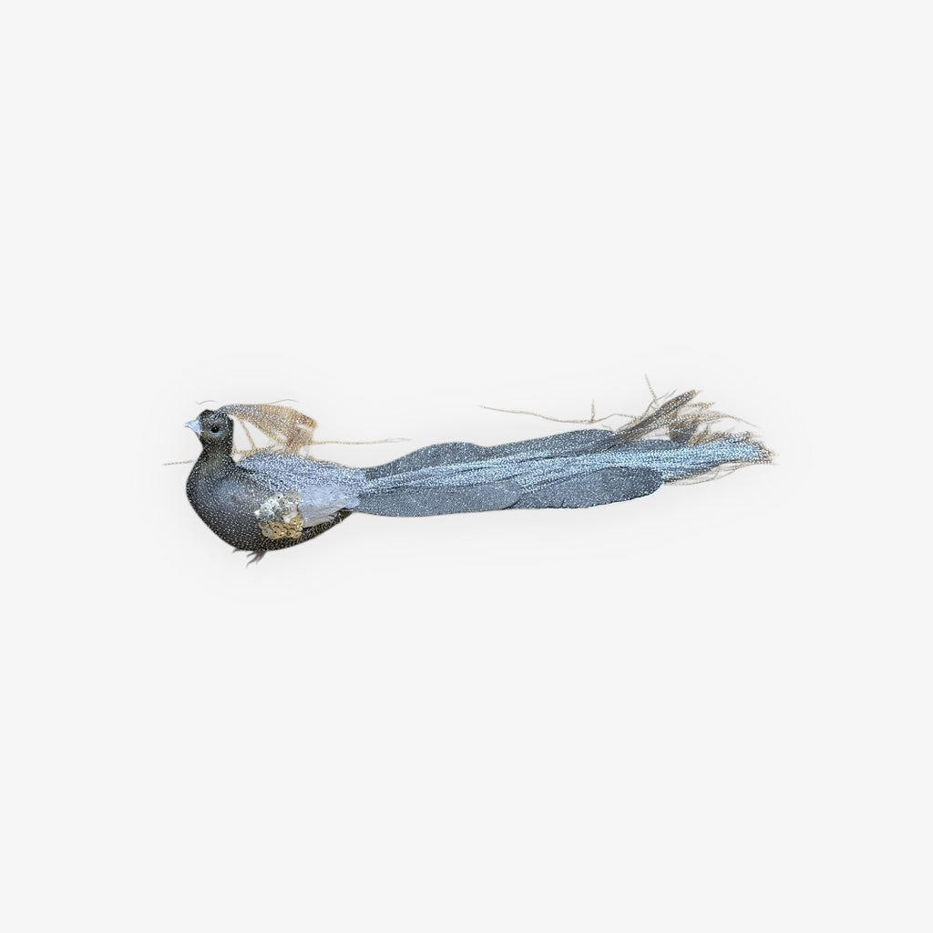 Glitter Bird Ornament 14"L