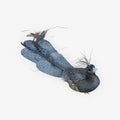 Glitter Bird Ornament 14"L