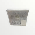 Set of Geometric, Honeycomb-style Plastic Stencils for Painting