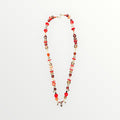 Beaded Friendship Necklace Red