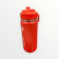 ThermoFlask Insulated 16oz Red/Green Stainless Steel Water bottle with Straw Lid