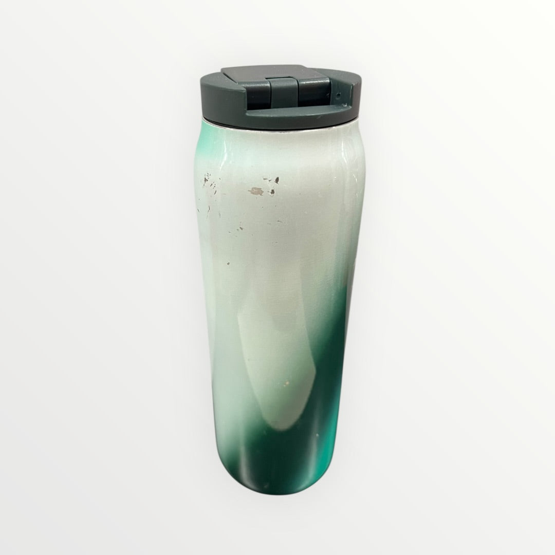 Starbucks Tumbler 2022 Holiday Mint Green Ombre 20oz