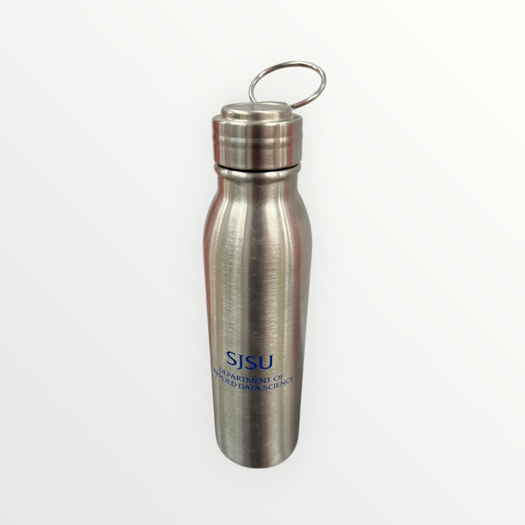 SJSU Department of Applied Data Science Stainless Steel Water Bottle