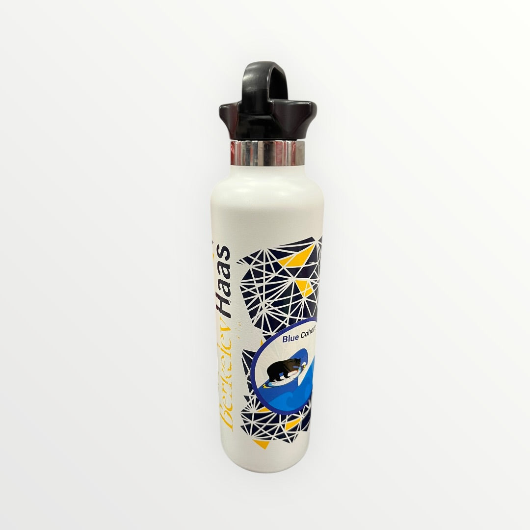 Berkeley Haas Geometric Stainless Steel Water Bottle