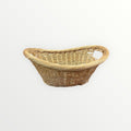 Vintage Natural Laundry Basket with Handles 23" x 17" x 11"