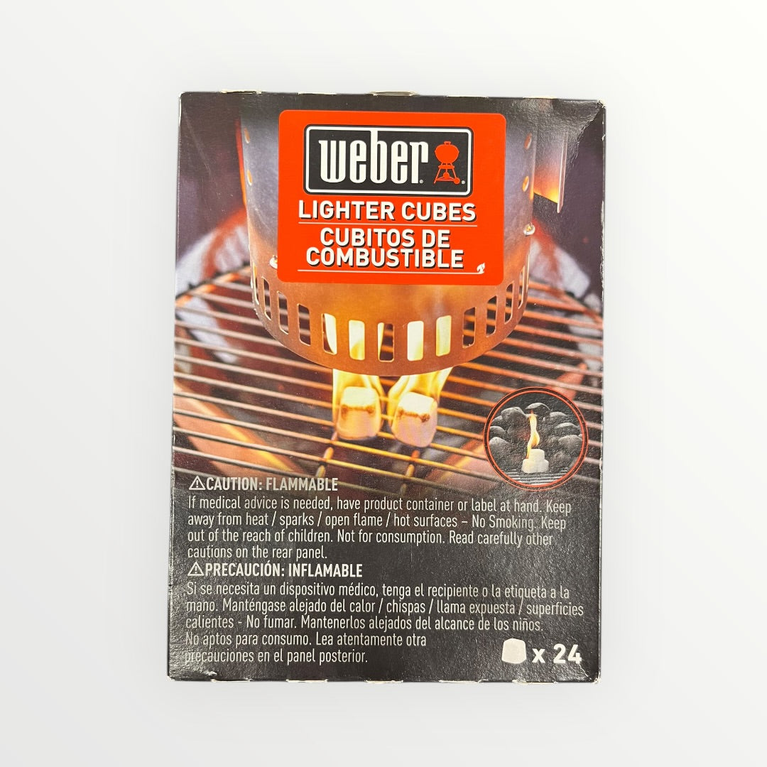 24-pack of Weber Lighter Cubes