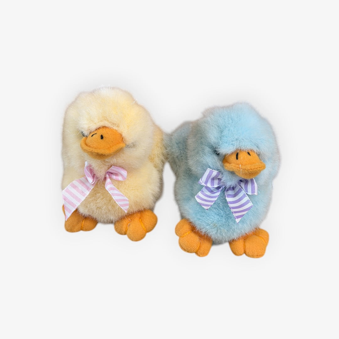 DanDee Collector's Choice Easter Adorable Pair of Plush Ducks 4.5"H