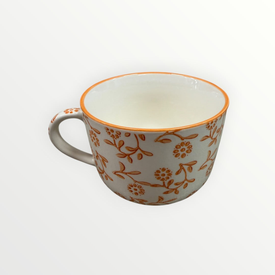 Handcrafted Sur la Table Stoneware Soup Mug 4.5"D x 3.5"H