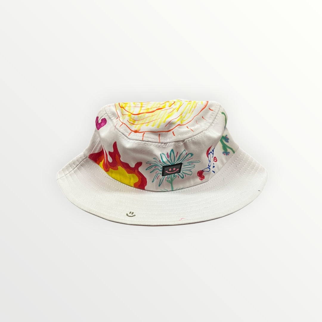 Graphic-print Bucket Hat